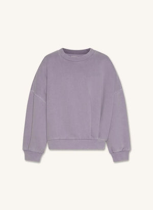 AO76 - Sudadera de Algodón Reciclado Lila