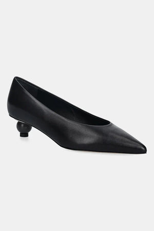 Zapatos de piel de tacón grueso Weekend Max Mara Wkabacini