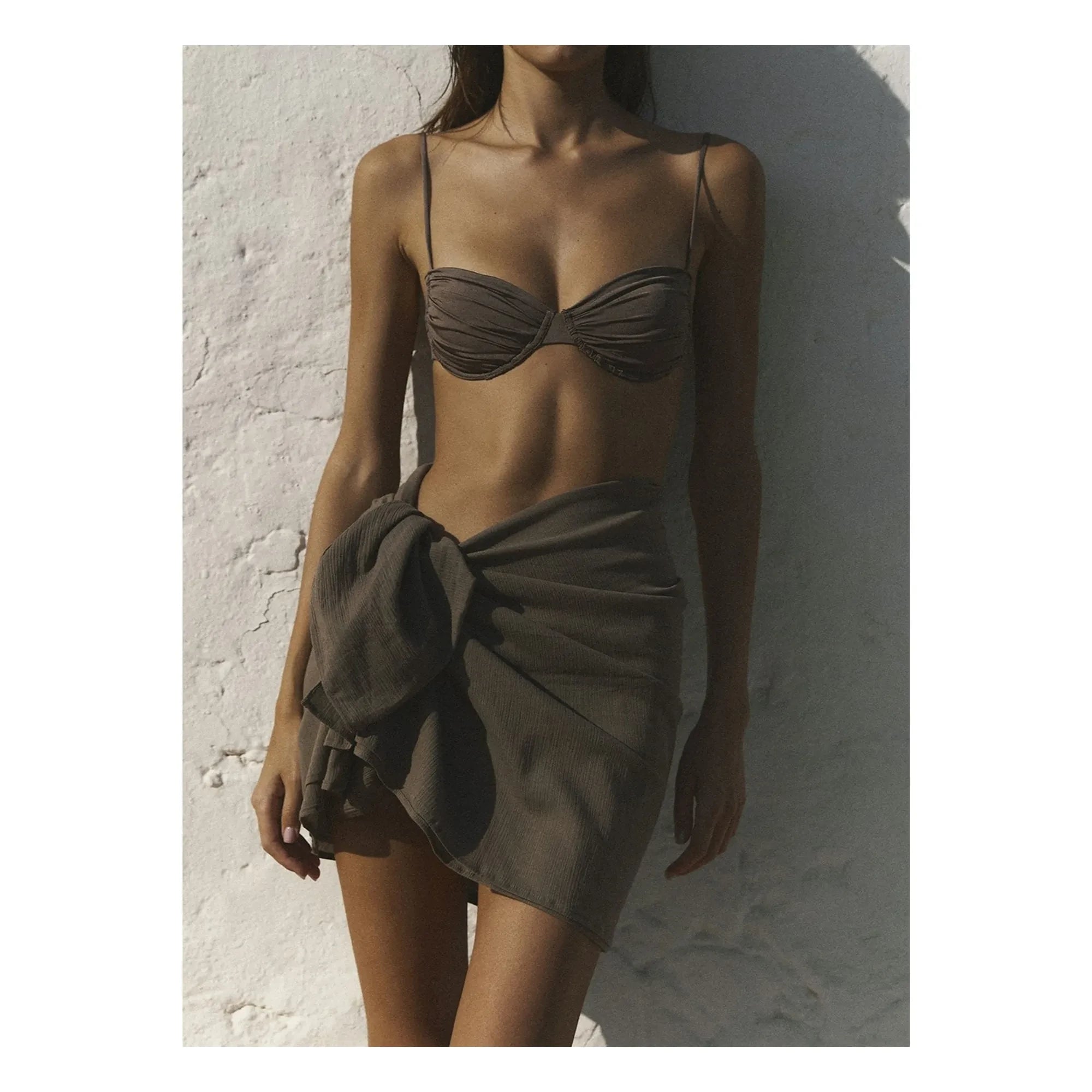 Belamer - Parte superior de bikini Olivia | Chocolate