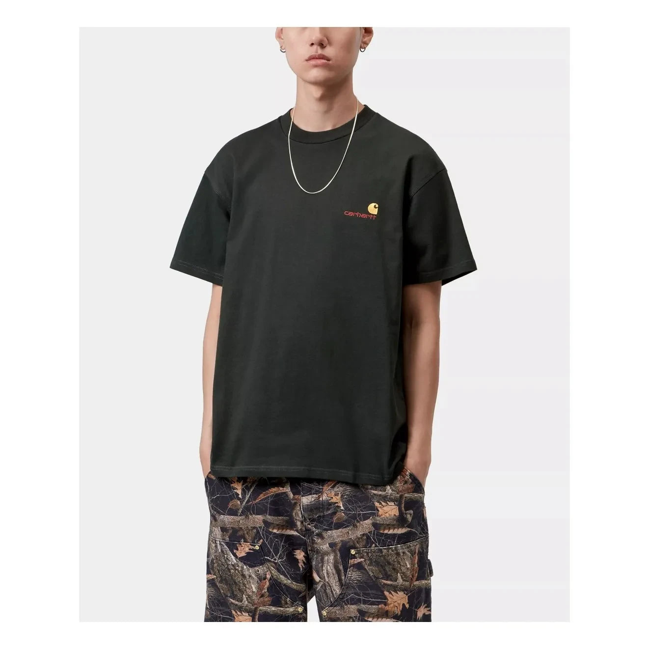 Carhartt WIP - Camiseta American Script | Negro