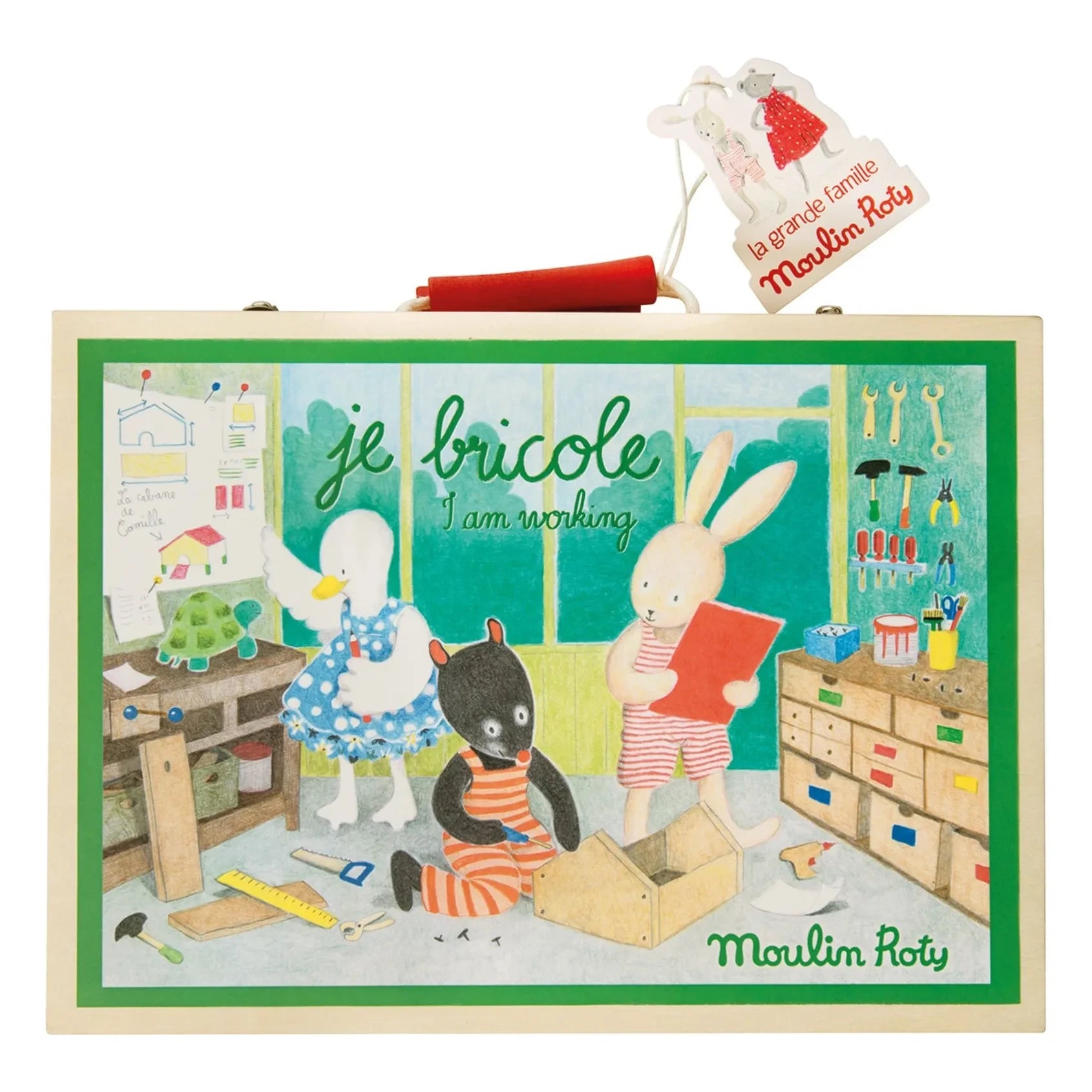 Moulin Roty - La Grande Famille - Maleta DIY