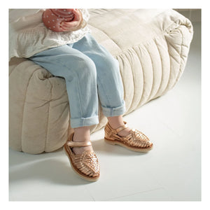 Mapache - Sandalias Alegria | Oro Rosa
