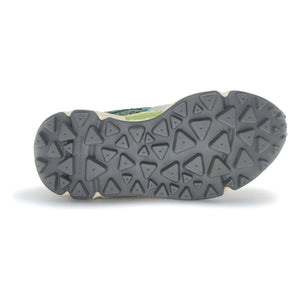 Flower Mountain - Yamano 3 Deportivas de ante y nailon con estampado de leopardo | Gris Azul