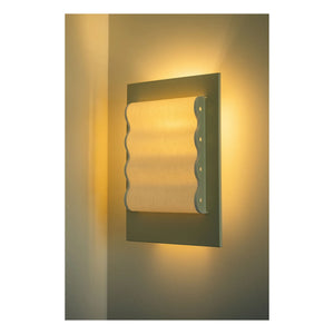 Violaine d'Harcourt - Lámpara de pared Frame Wave | Plata
