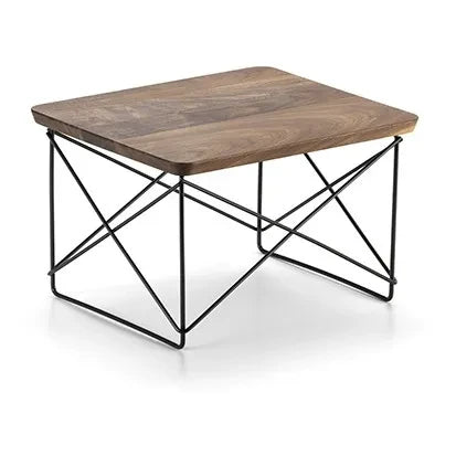 Vitra - Mesa auxiliar LTR - Tapa de epoxi - Charles & Ray Eames, 1950 | Nogal