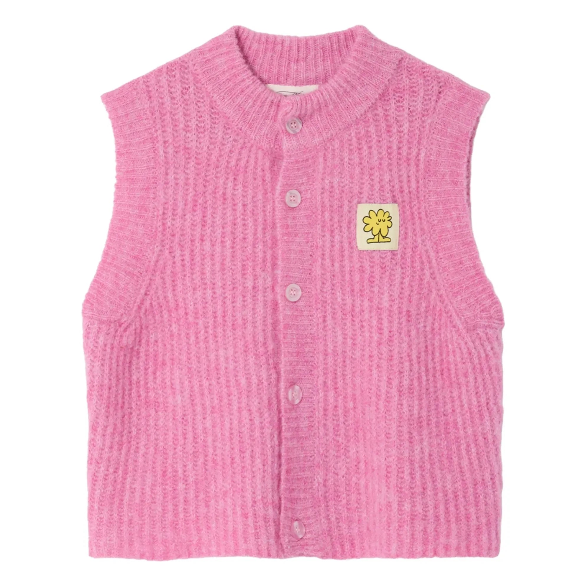 American Vintage - Chaleco sin mangas de alpaca East | Rosa