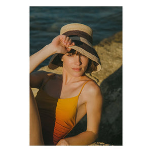 Van Palma - Sombrero bicolor Gina | Beige
