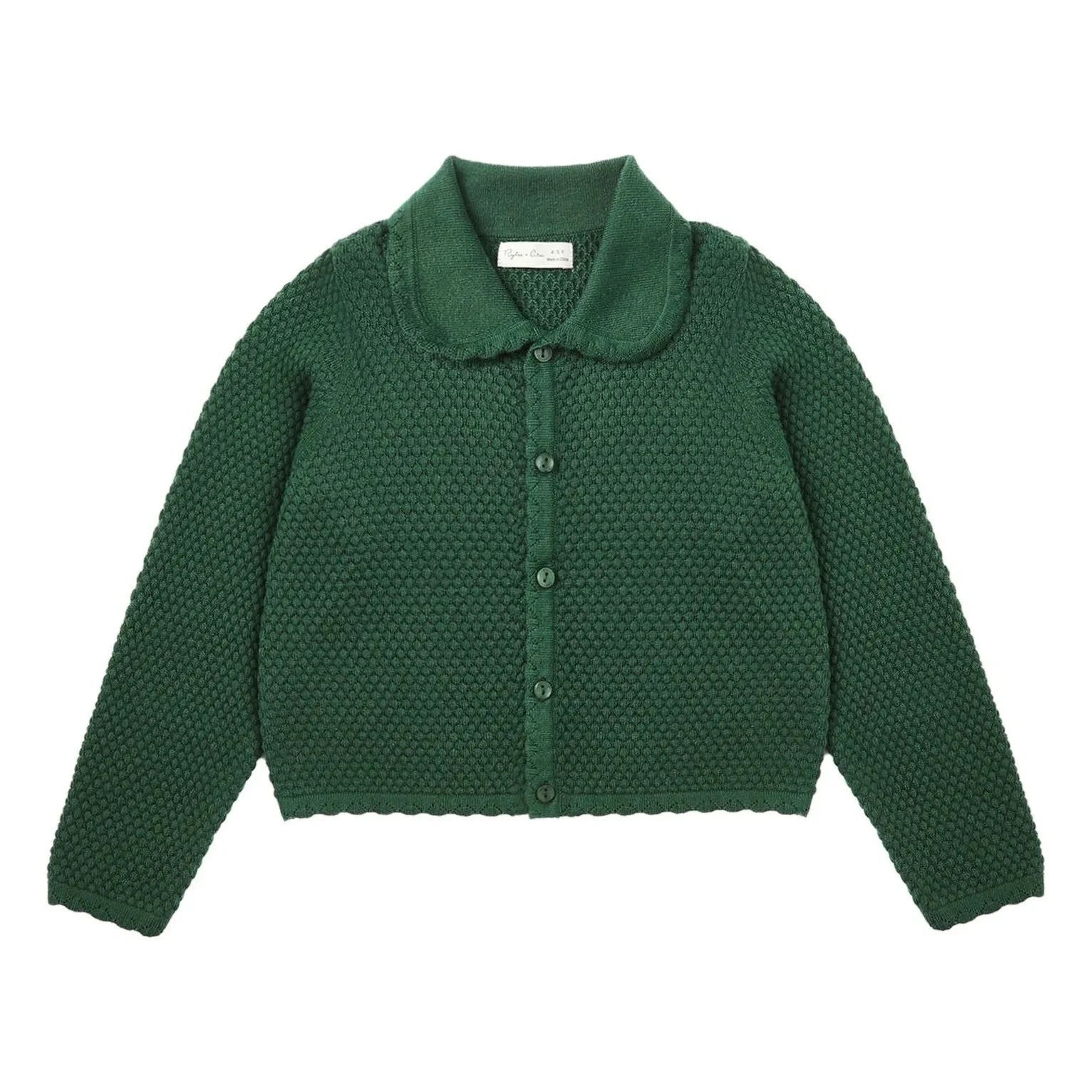 Rylee + Cru - Cárdigan Rio Mini | Verde