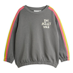 Mini Rodini - Sudadera de algodón orgánico Arc en Ciel | Gris