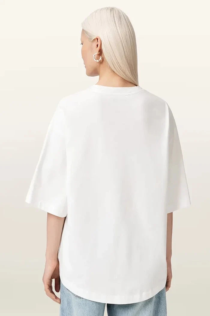 AllSaints Camiseta Oversize de Algodón para Mujer LOLA