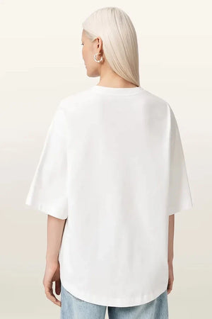 AllSaints Camiseta Oversize de Algodón para Mujer LOLA