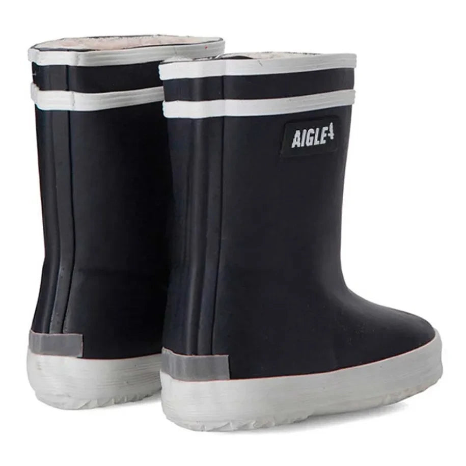 Aigle - Botas de agua forradas Baby Flac | Azul Marino