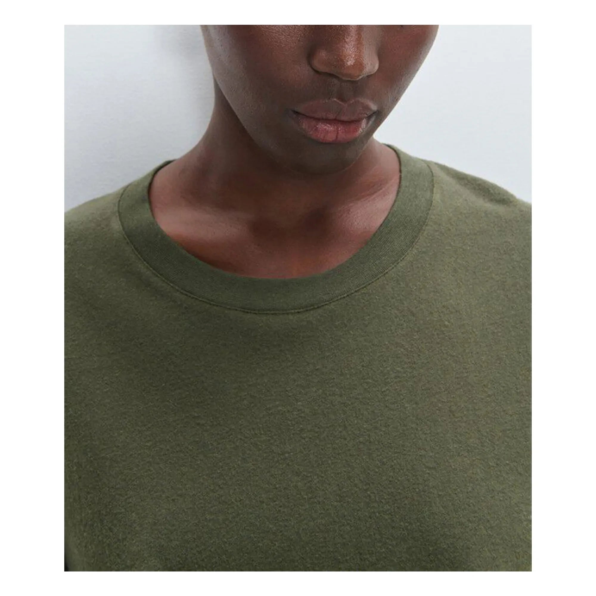 American Vintage - Camiseta Ypawood Holgada | Verde Bosque