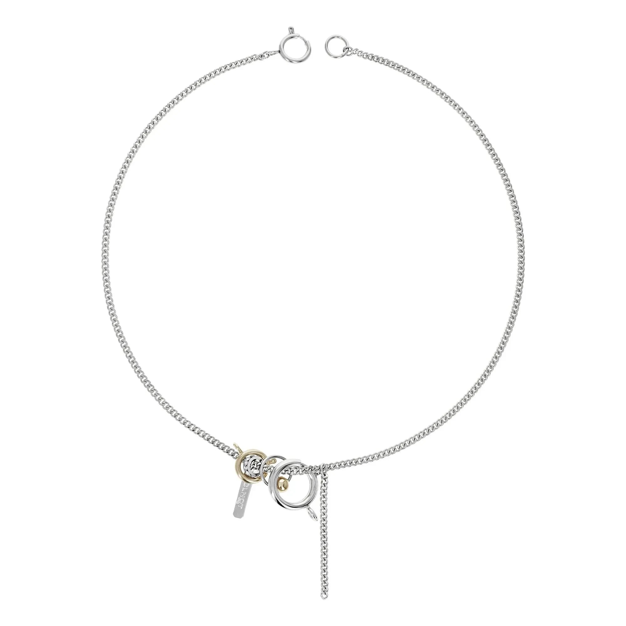 Justine Clenquet - Collar Kris | Oro/Plata