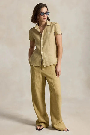 Camisa de lino Polo Ralph Lauren para mujer