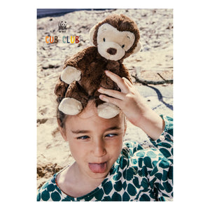 Bon Ton Toys - Peluche de mono Mago | Marrón
