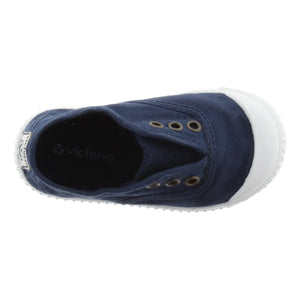 Victoria - Zapatillas Elástico Lon | Azul Marino