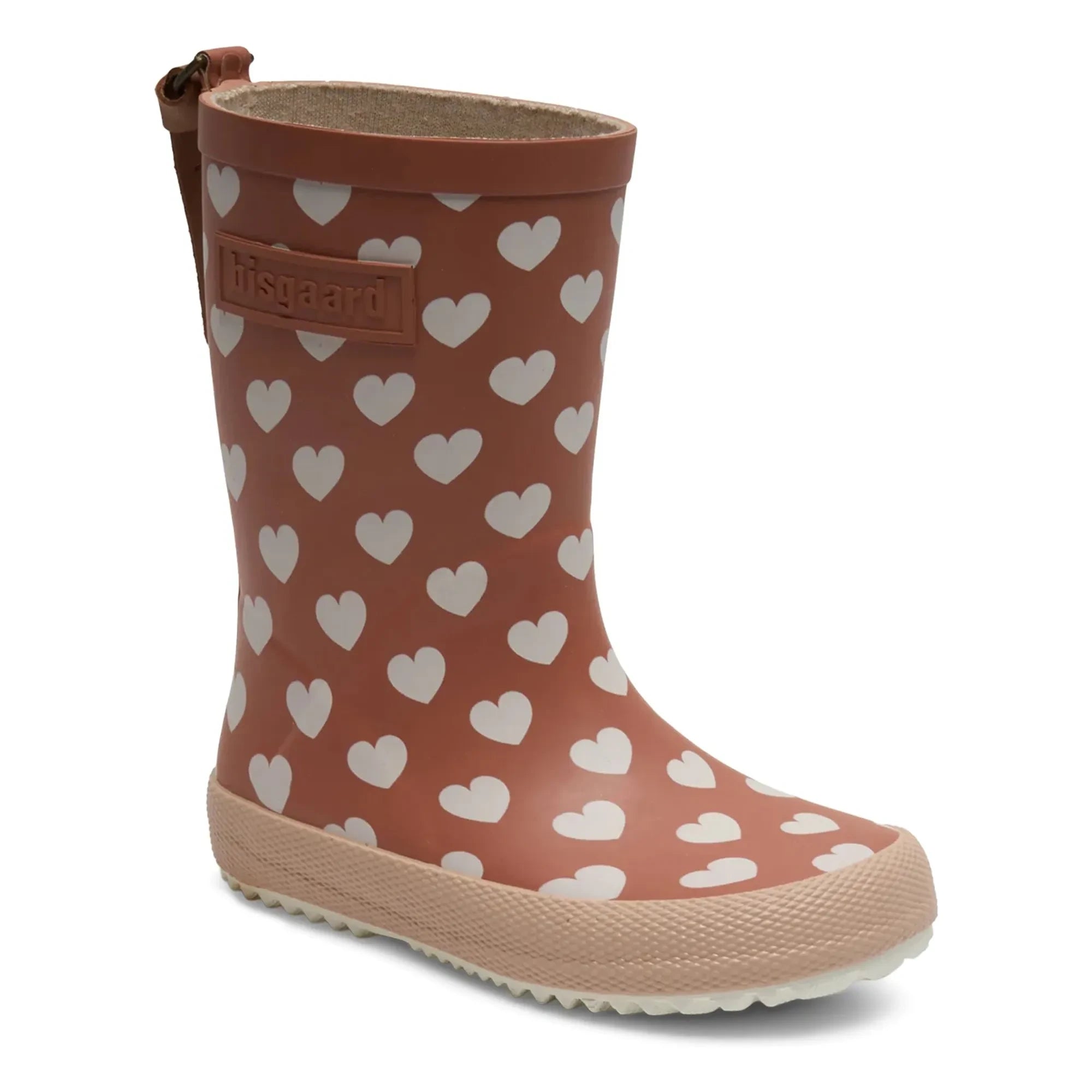 bisgaard - Botas de agua con corazón | Rosa Polvo
