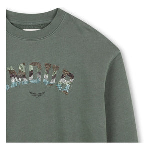 Zadig & Voltaire - Sudadera Amour | Verde