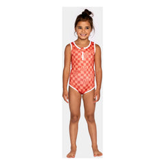 Beach & Bandits - Bañador de una pieza Kareli Love con protección UV y fibra reciclada | Coral