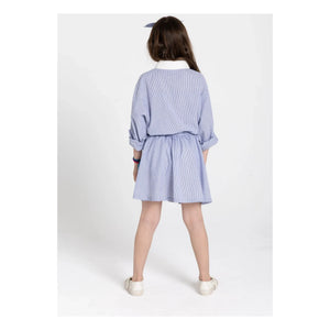 Smallable Kid - Falda Melody a rayas | Azul marino