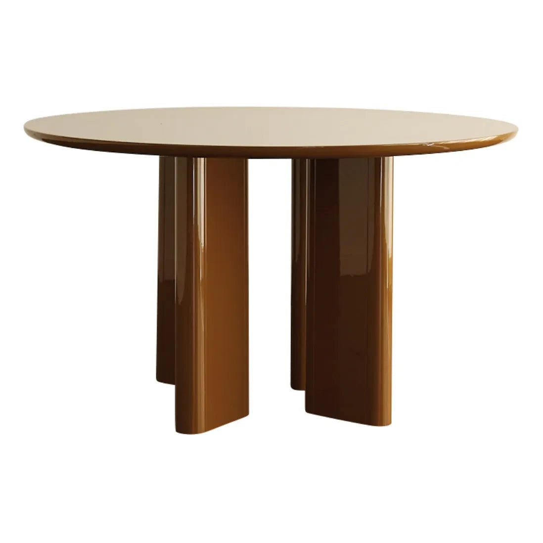 Gabrielle Paris - Mesa de comedor redonda Joe | Caramelo