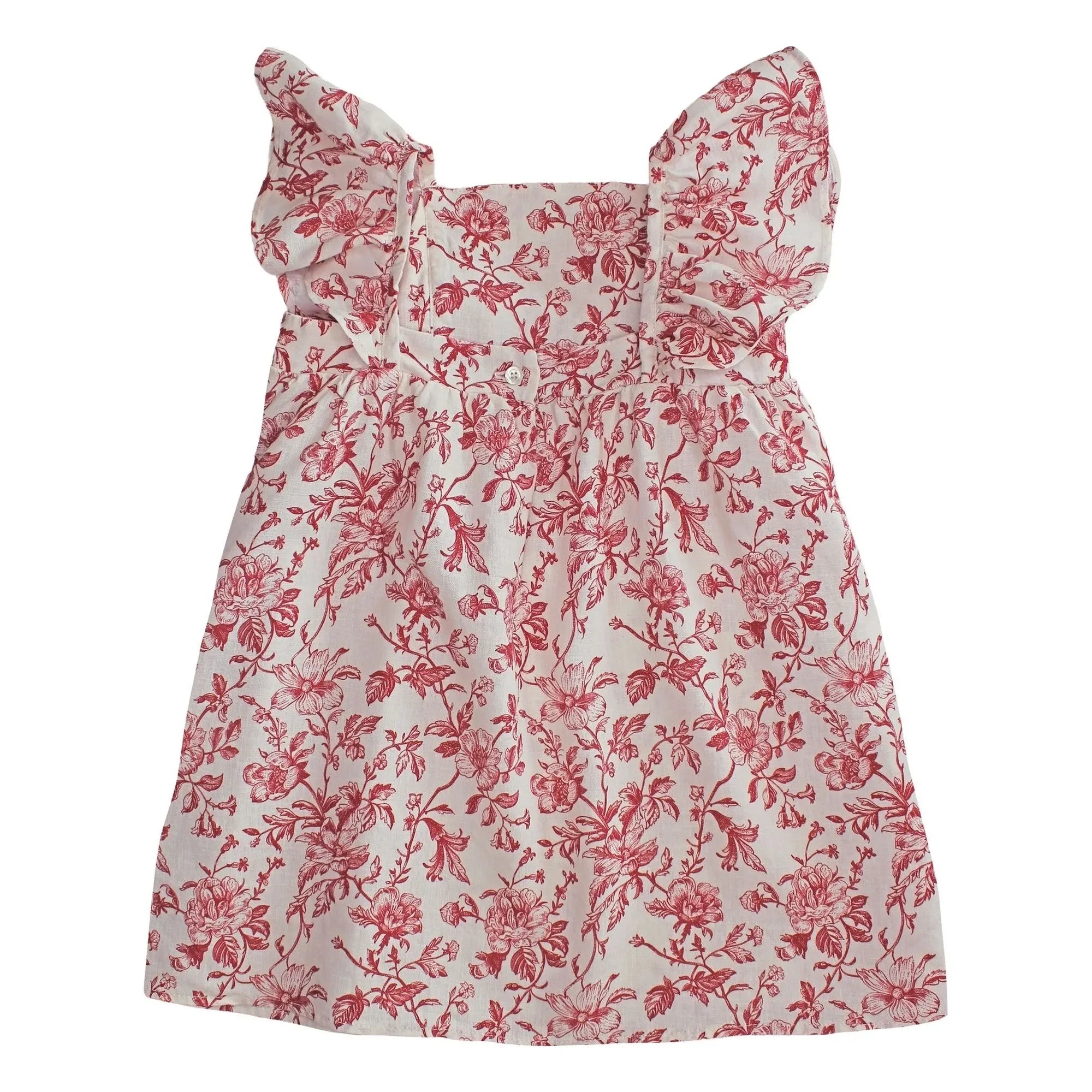 Babe & Tess - Vestido de punto Francesca Fleurie | Rojo