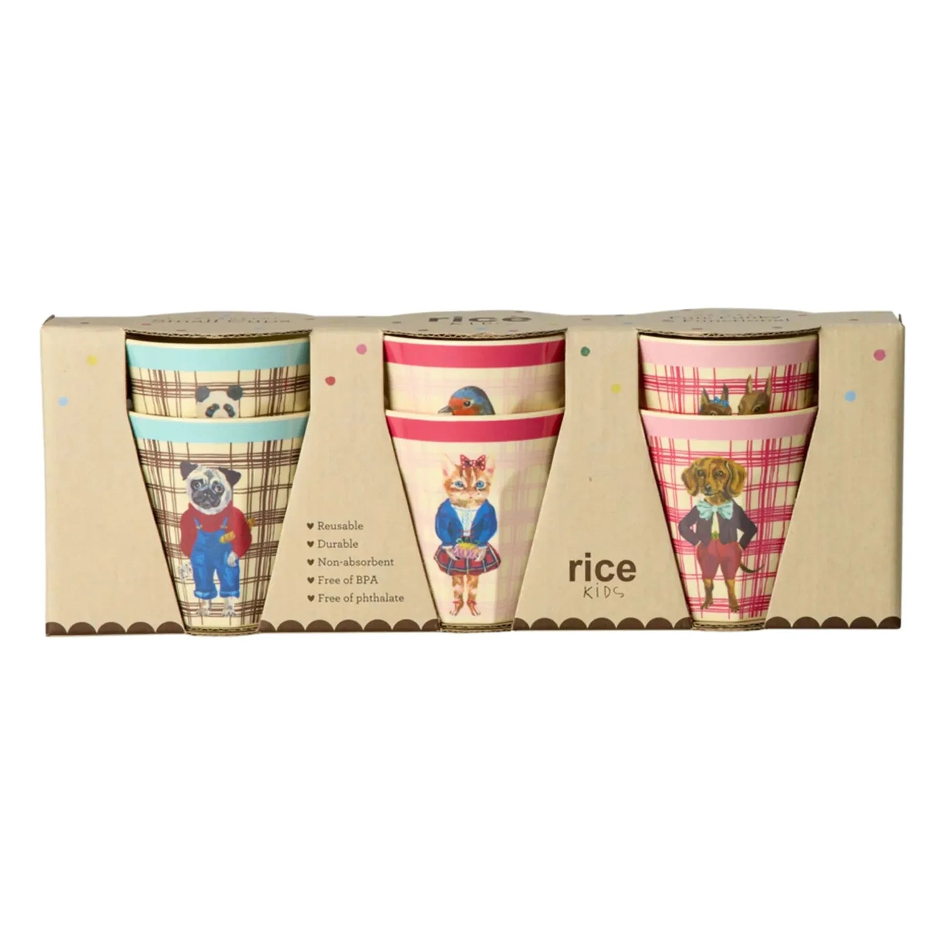 Rice - Vasos - Set de 6 - Rice x Nathalie Lété