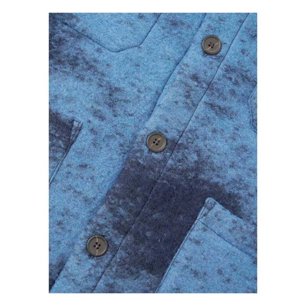 Universal Works - Cárdigan de lana Bulut | Azul
