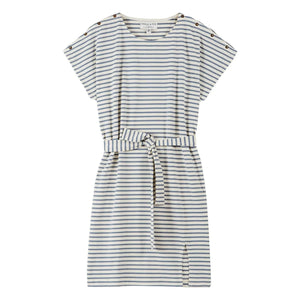 Emile et Ida - Vestido de rayas Bénédicte Algodón orgánico | Azul