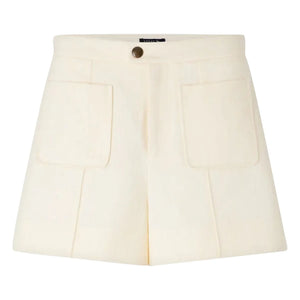 Soeur - Pantalón corto Hover de algodón | Crema