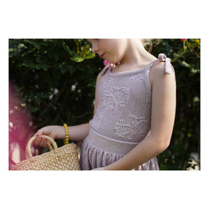 Soor Ploom - Camiseta sin mangas de algodón orgánico June Fleurs | Lila