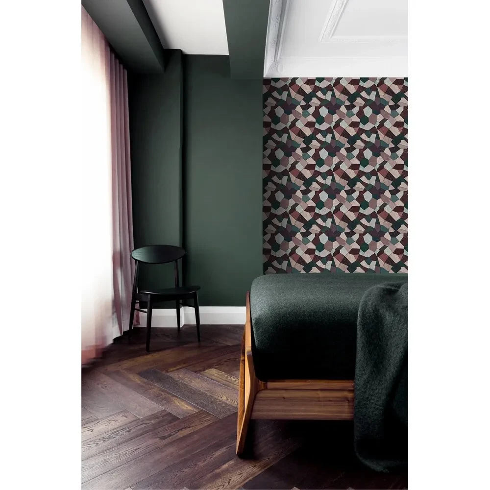 Maison Baluchon - Papel pintado gráfico n.º 10