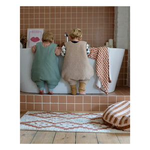 Tante Reine - Saco de dormir con pies de algodón orgánico Teddy | Arena