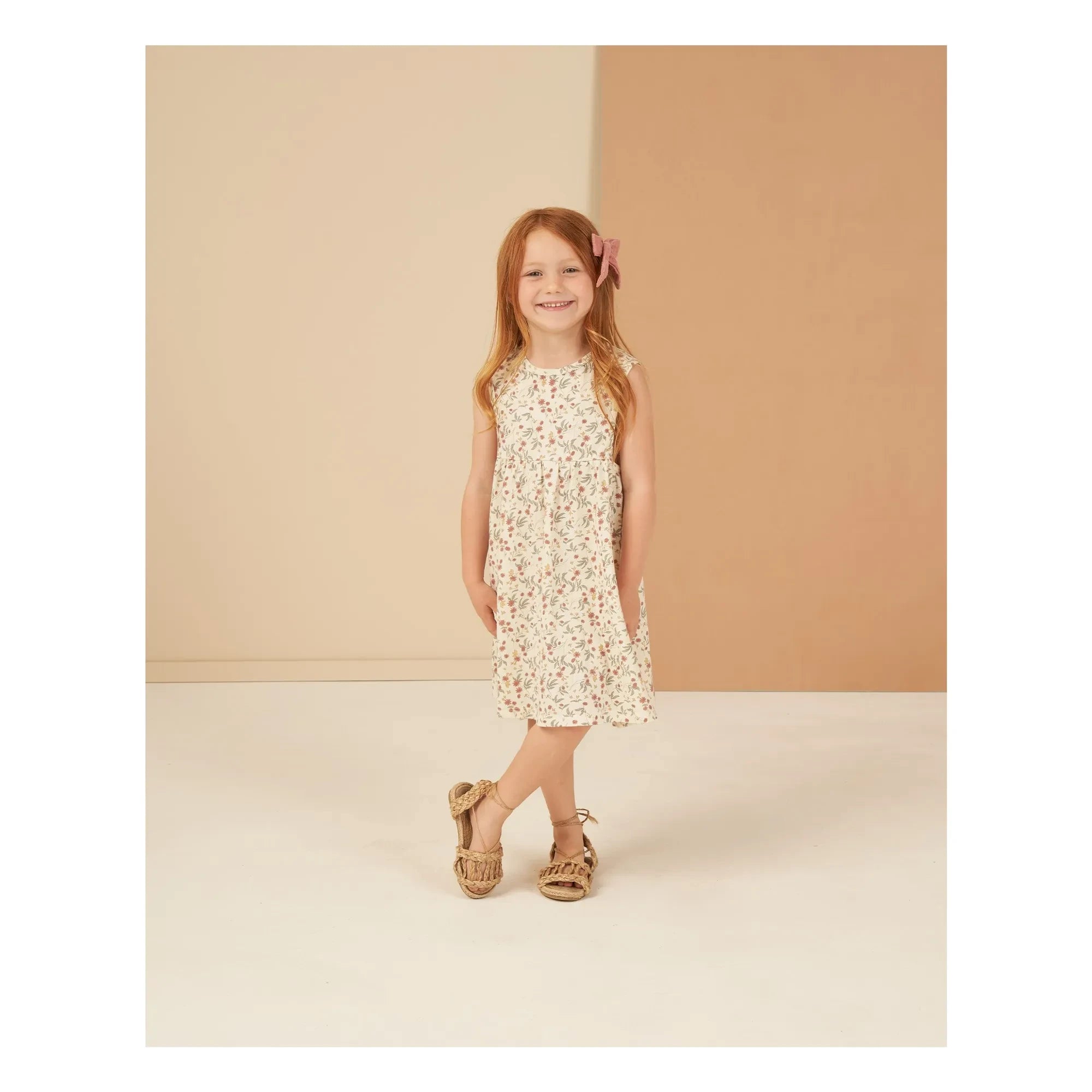 Rylee + Cru - Vestido Layla Fleuri | Crudo