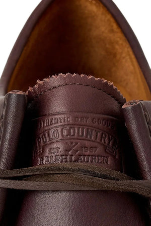 Polo Ralph Lauren Jett Apron Zapatos de Cuero