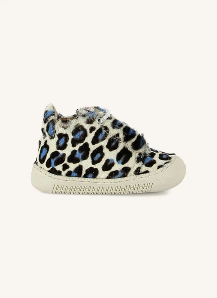 Pom d'Api - Yaka Speed Leopard Sneakers | Blanco