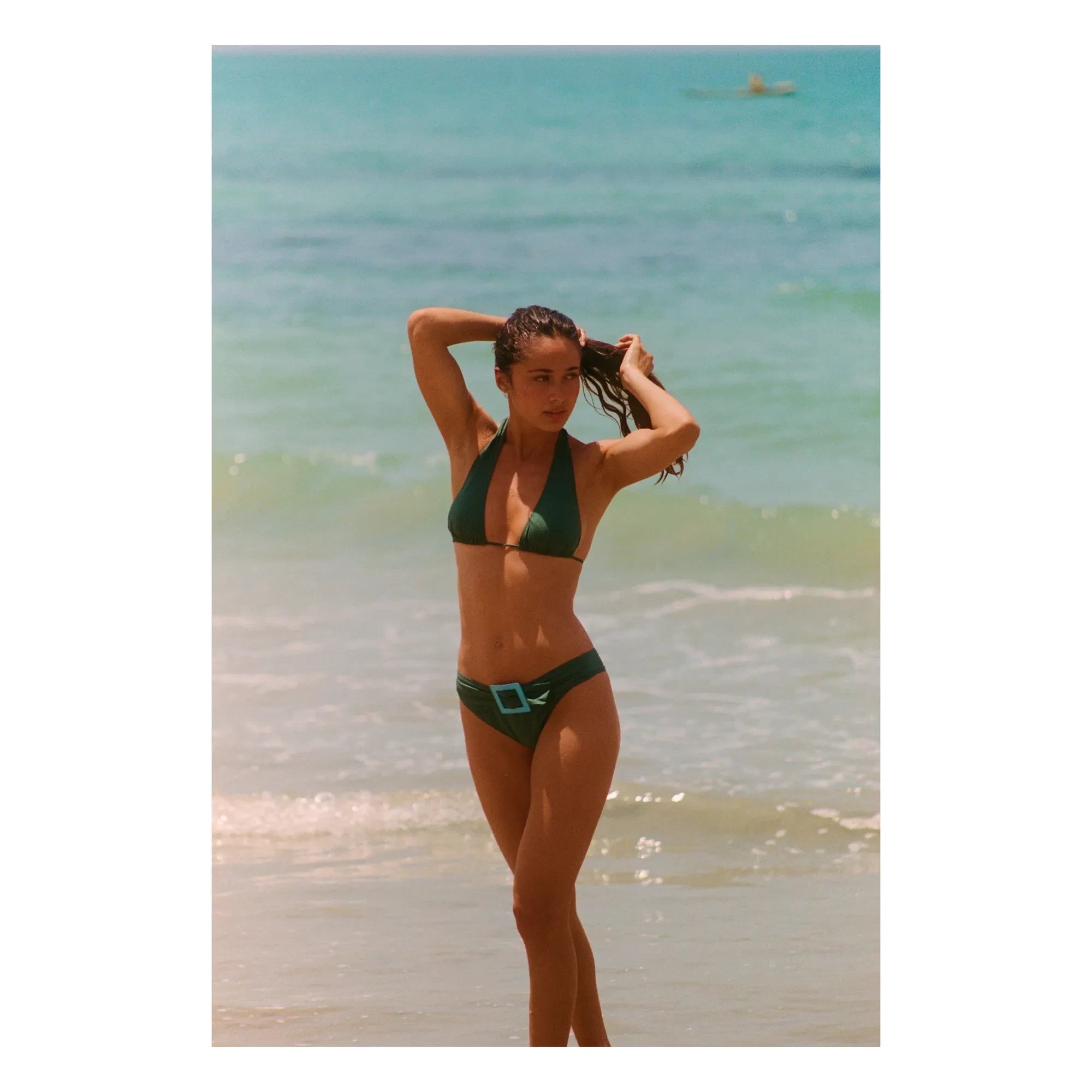 Casa Rosa - Parte de abajo de bikini Carlotta | Verde