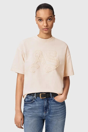 Camiseta de algodón para mujer AllSaints INSIGNIA