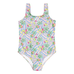 Tumble N'Dry - Bañador Fortaleza Palm Fibras recicladas | Azul claro