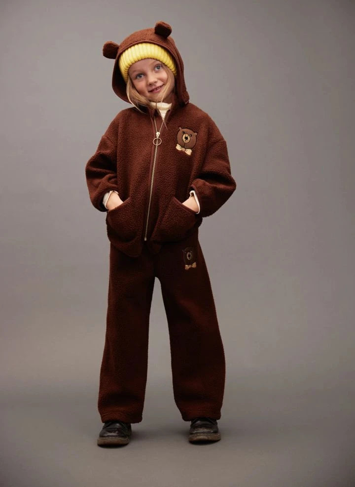 Mini Rodini - Pantalón de oso | Marrón