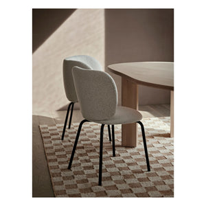 Ferm Living - Alfombras de lana y yute escocesas | Crema