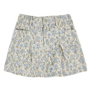 Emile et Ida - Falda floreada | Crema