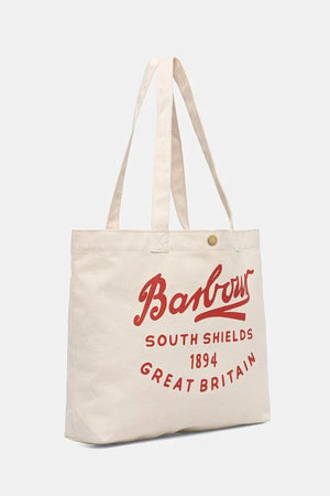 Barbour bolso de algodón Script