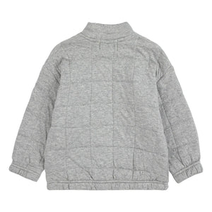 Bobo Choses - Sudadera acolchada Train | Gris jaspeado
