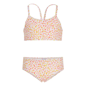 Petit Bateau - Bañador de lunares | Blanco