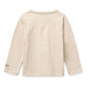 Liewood - Camiseta de algodón orgánico Apia Animal | Crudo