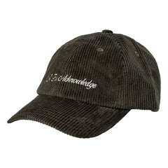 Anerkjendt - Gorra de terciopelo Akkarl | Verde bosque