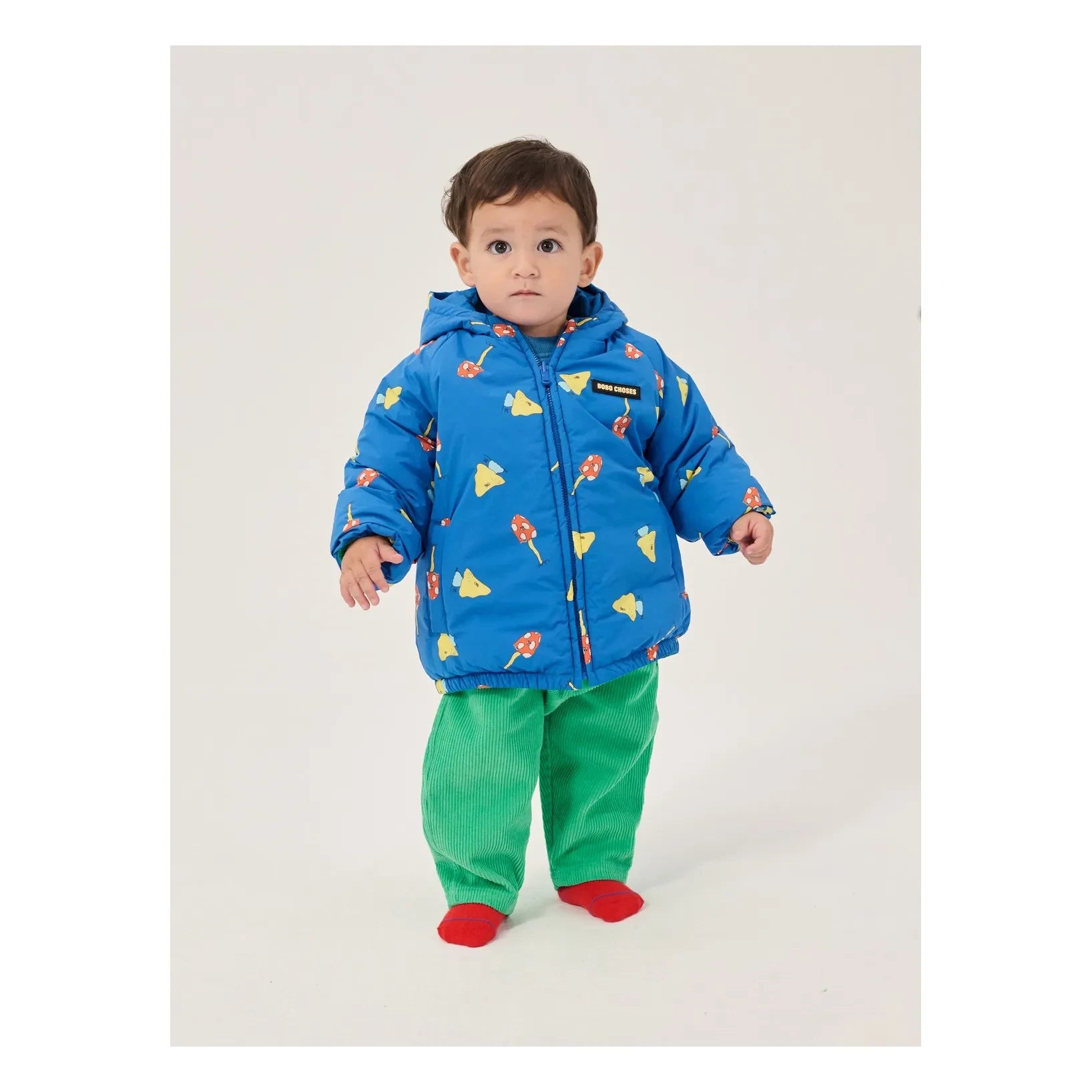 Bobo Choses - Chaqueta de corcho de doble cara con fibra reciclada | Azul
