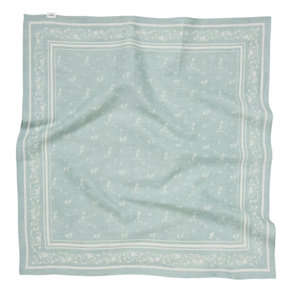 Becksöndergaard - Pañuelo de algodón Tulipa | Azul claro